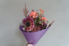 画像1: ANBER SKY｜BUD_ishのオレンジの花束・ブーケ (1)