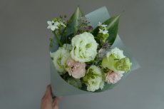 画像1: GREEN WITH ENVY｜BUD_ishの緑の花束・ブーケ (1)