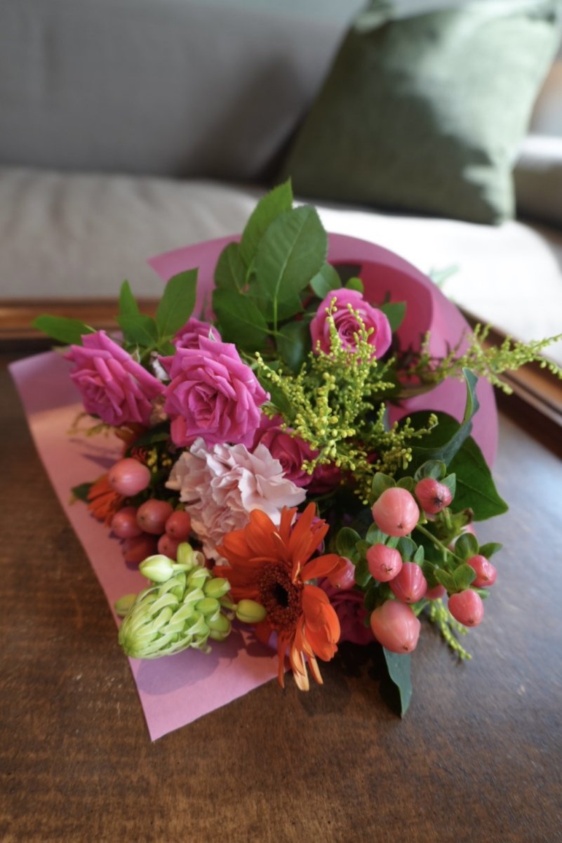 画像2: TICKLED PINK｜BUD_ishのピンクの花束・ブーケ (2)