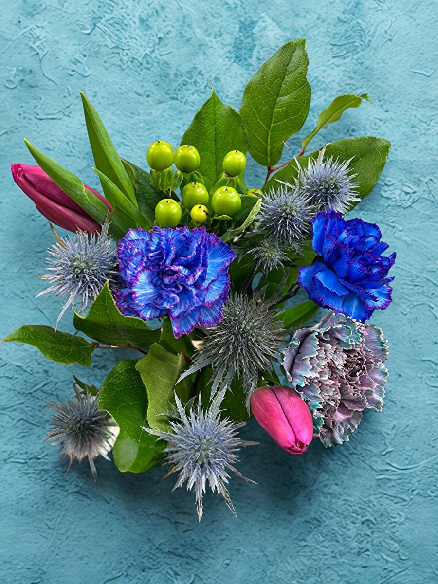 画像2: BLUE  BOUQUET｜BUD_ishの青色の花束・ブーケ (2)