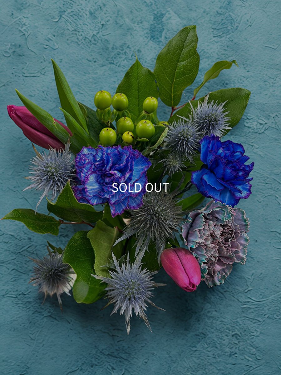 画像2: BLUE  BOUQUET｜BUD_ishの青色の花束・ブーケ (2)