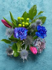 画像2: BLUE  BOUQUET｜BUD_ishの青色の花束・ブーケ (2)