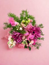 画像2: TICKLED PINK｜BUD_ishのピンクの花束・ブーケ (2)