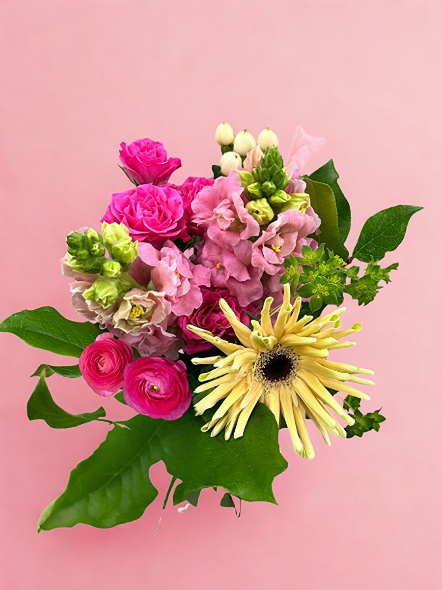 画像3: TICKLED PINK｜BUD_ishのピンクの花束・ブーケ (3)