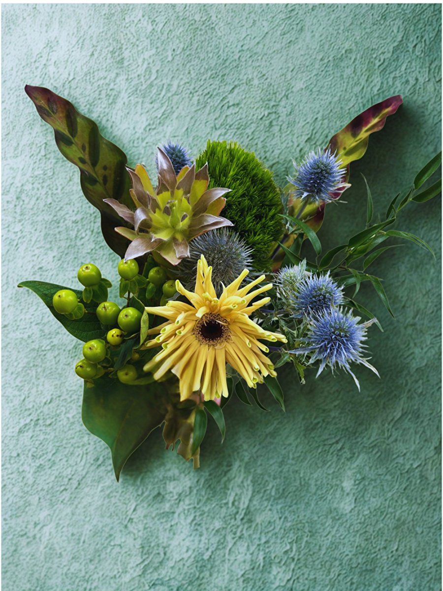 画像1: GREEN WITH ENVY｜BUD_ishの緑の花束・ブーケ (1)