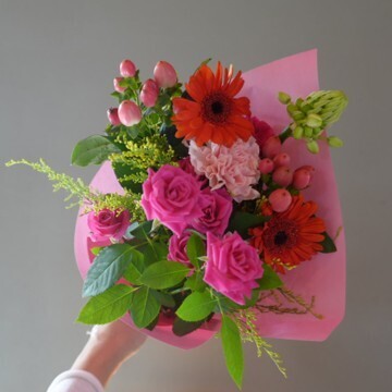 BUD_ish,ピンク,ブーケ