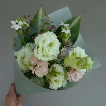 BUD_ish,緑,グリーン,ブーケ