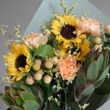 BUD_ish,黄色,イエロー,ブーケ