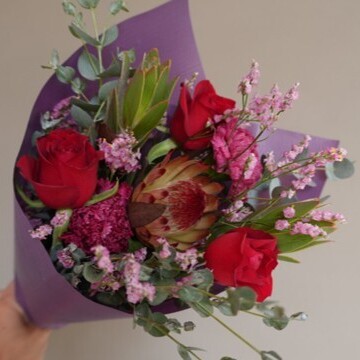 BUD_ish,赤,レッド,ブーケ